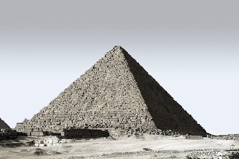 The Pyramids of Giza, Egypt